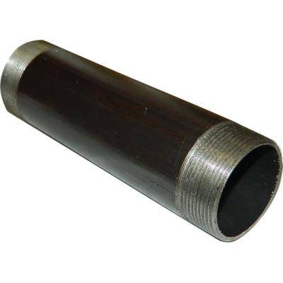 RURA CZARNA 1 1/2” L1000MM 2X GWINT B.SZ