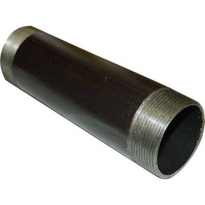 RURA CZARNA 1 1/4” L1000MM 2X GWINT B.SZ