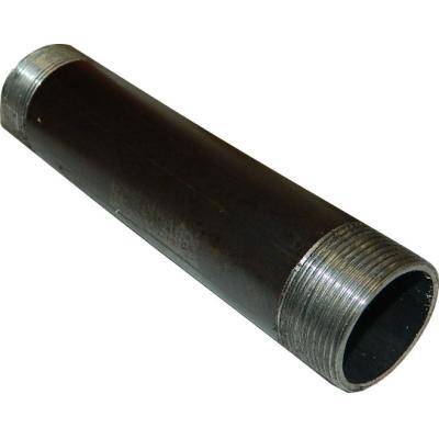 RURA CZARNA 1” L150MM 2X GWINT B.SZWU