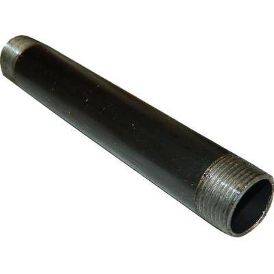 RURA CZARNA 1/2” L1000MM 2X GWINT B.SZWU