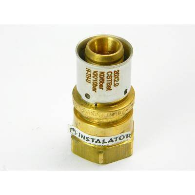 ZŁĄCZKA 20 x 1/2 GW PEX ZACISK VALSIR